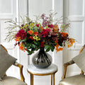 Realistic Autumn Splendour Artificial Flower Arrangement by The Faux Flower Company