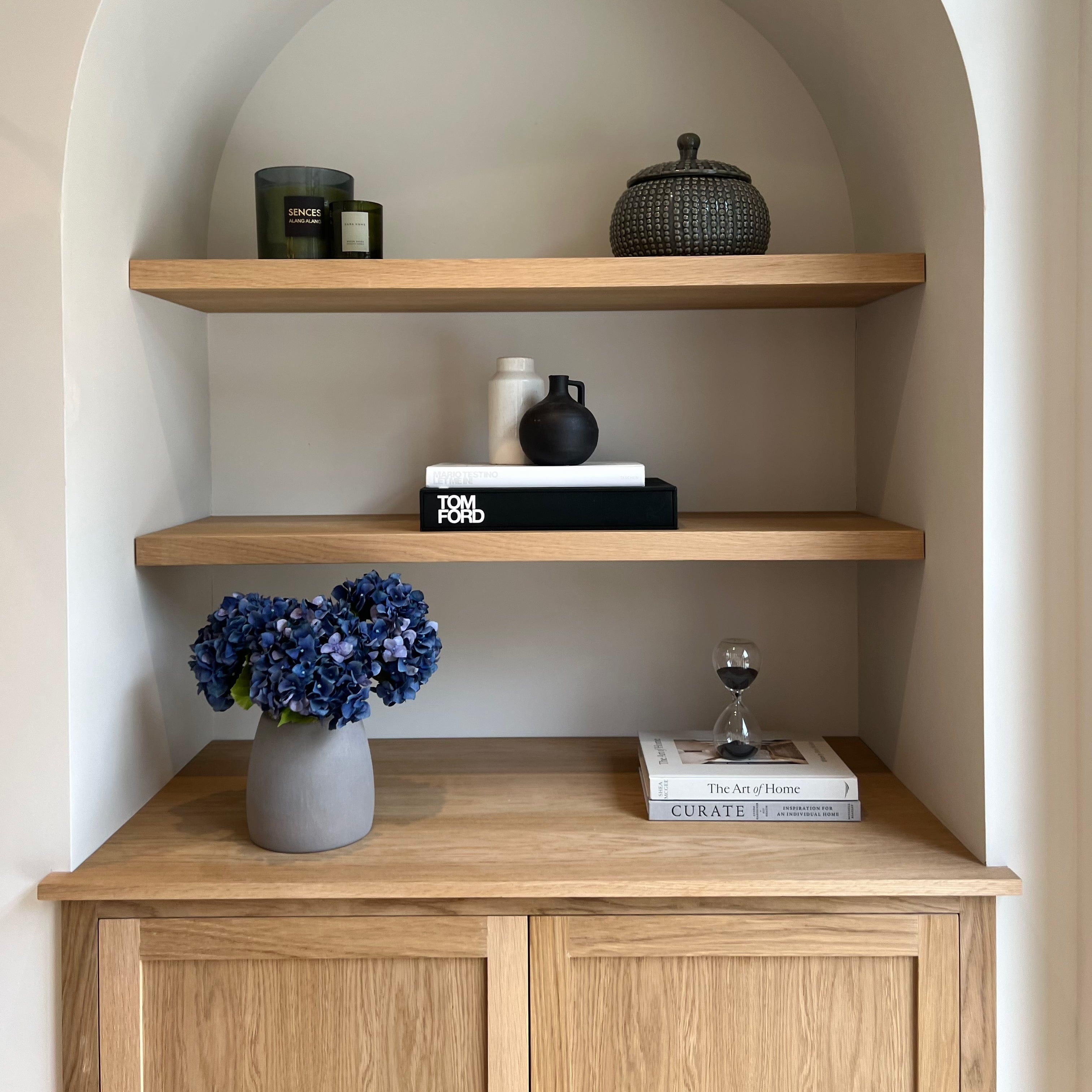 Artificial flowers luxury lifelike faux Blue Dried Artificial Hydrangea & Kemble Vase Set realistic silk  Bundle buy online from The Faux Flower Company ABY5070BL-3 + ABP1766