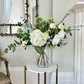 Realistic Rose Above It Artificial Flower Arrangement by The Faux Flower Company