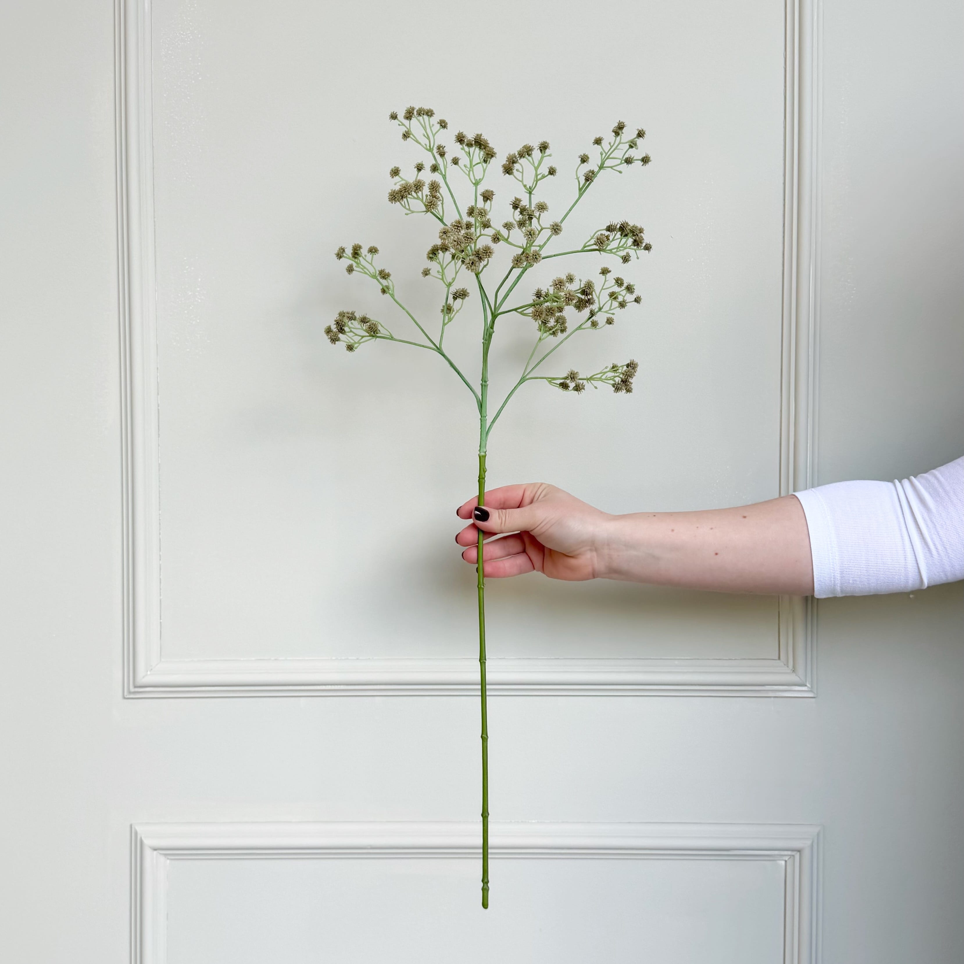 Realistic Artificial Green Gypsophila Spray ABX1882GR by The Faux Flower Company