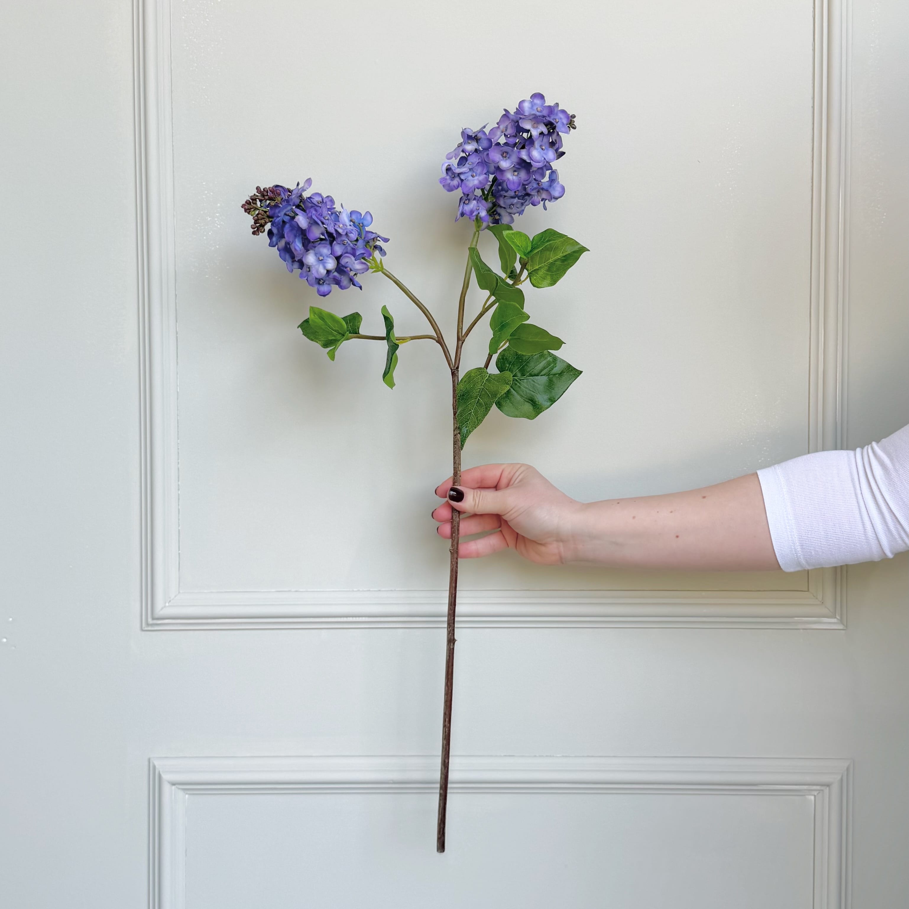 Realistic Artificial Purple Lilac Spray ABY2361PU by The Faux Flower Company