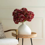 Artificial Red Dried Hydrangea
