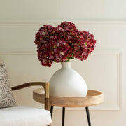 Realistic Artificial Red Dried Hydrangea ABY5070RD by The Faux Flower Company