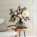 Realistic Dahlia Darling Artificial Flower Arrangement by The Faux Flower Company