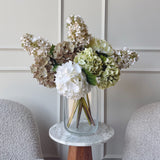 Mixed Hydrangea Artificial Flower Arrangement
