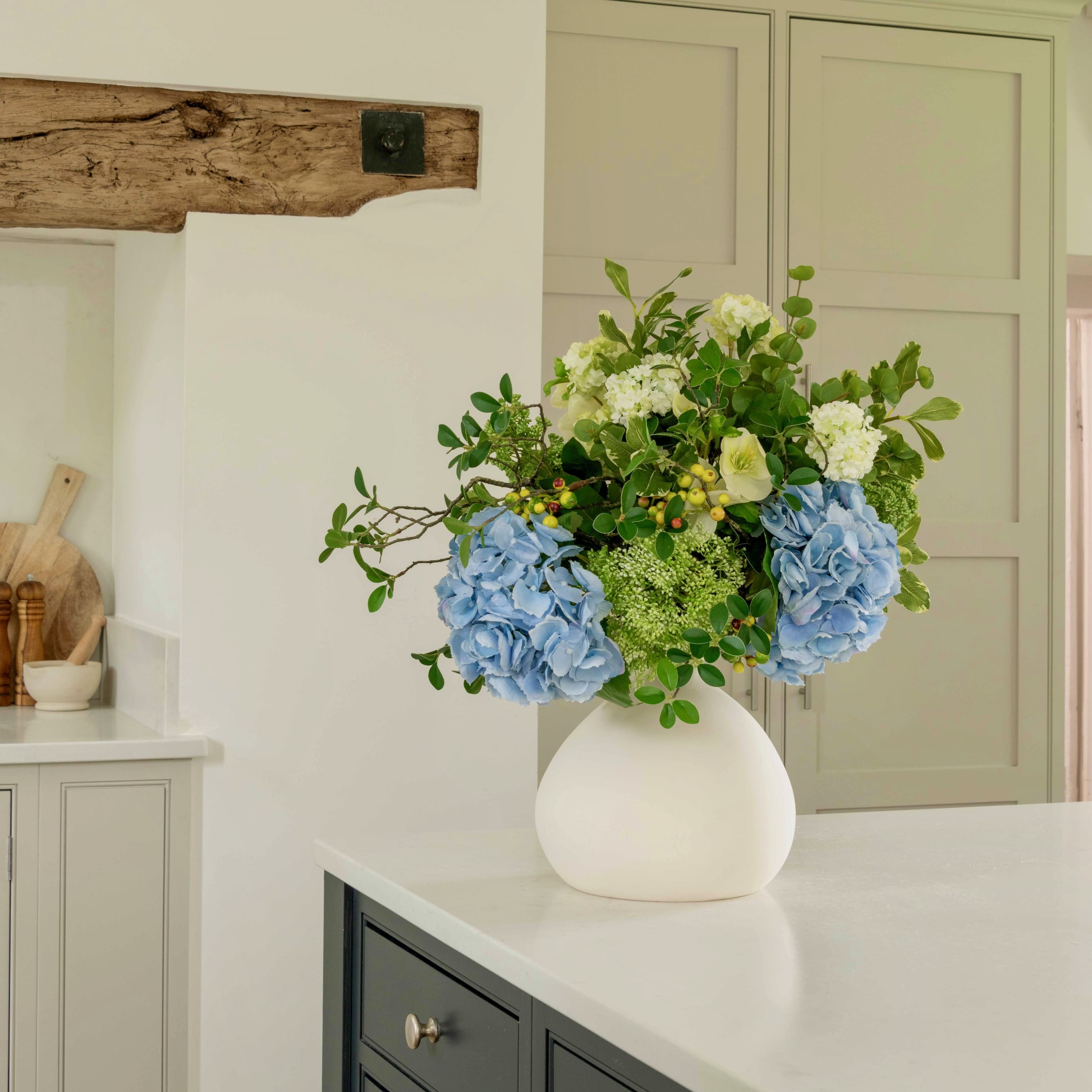 Realistic Spring Aura Artificial Flower Arrangement by The Faux Flower Company