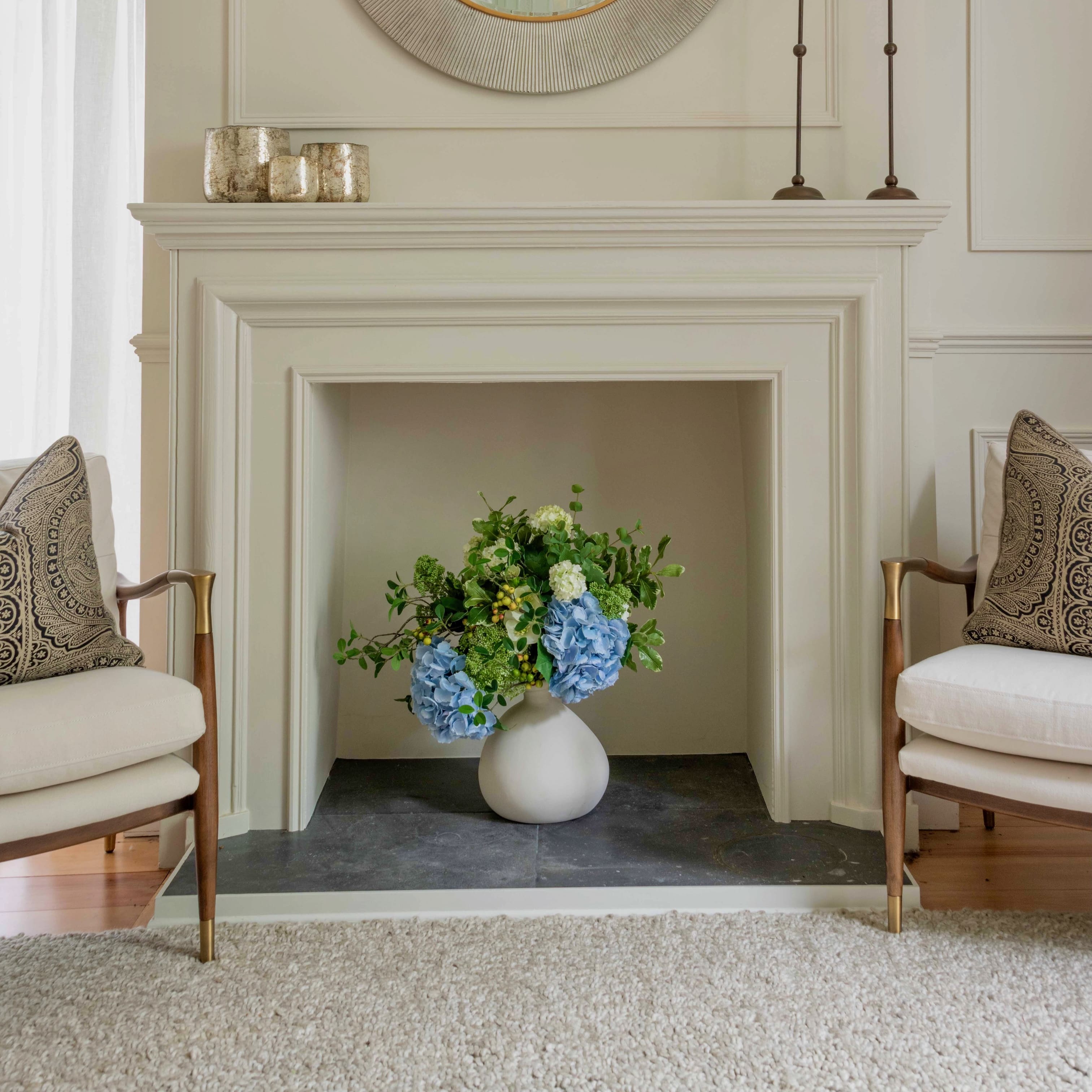 Realistic Spring Aura Artificial Flower Arrangement by The Faux Flower Company