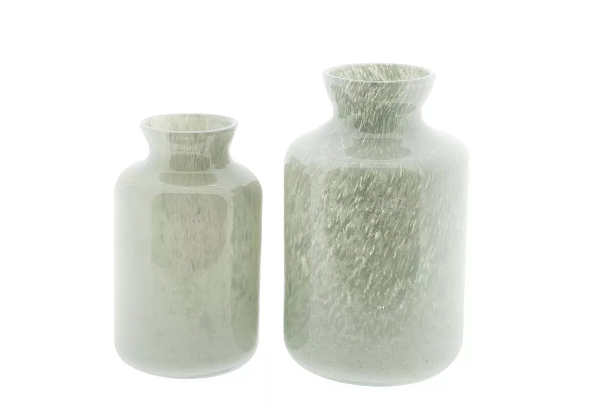Grey Funnel Neck Vase - Large (PRE-ORDER)