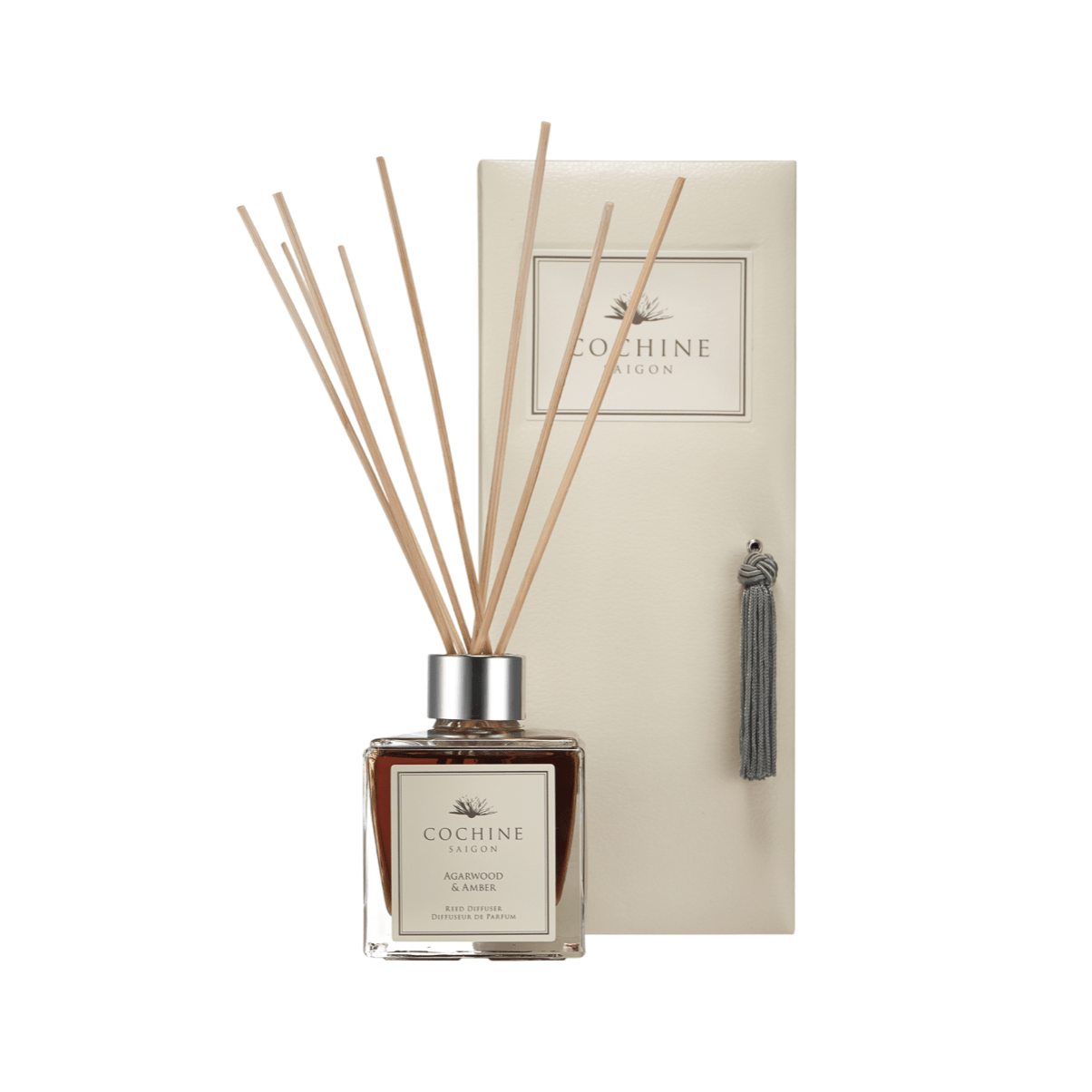 Cochine Home Fragrances of Cochines luxury scented candles and Cochine reed diffuers in Cochine Agarwood & Amber Diffuser