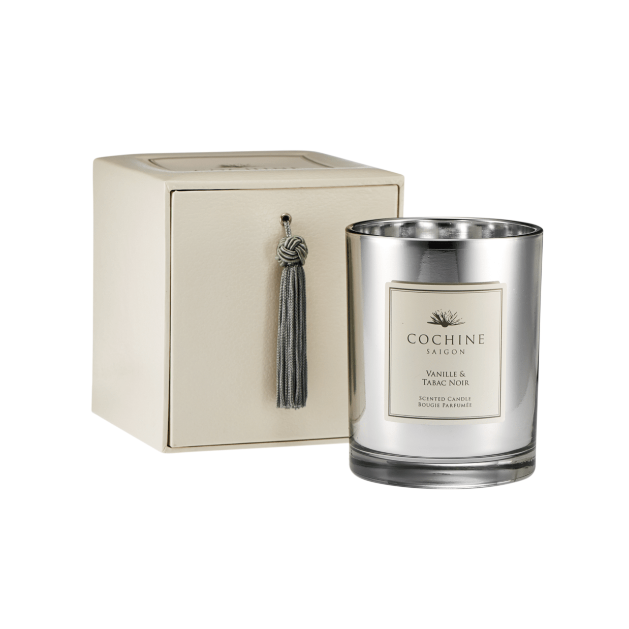 Cochine Home Fragrances of Cochines luxury scented candles and Cochine reed diffuers in Cochine Vanille & Tabac Noir Candle