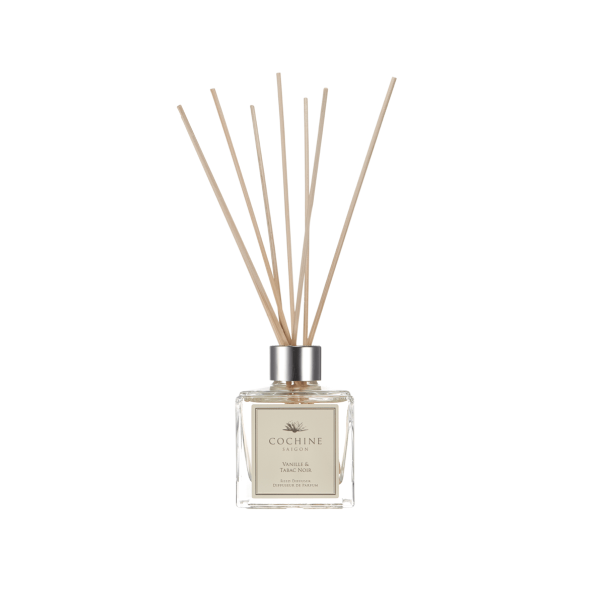 Cochine Home Fragrances of Cochines luxury scented candles and Cochine reed diffuers in Cochine Vanille & Tabac Noir Diffuser