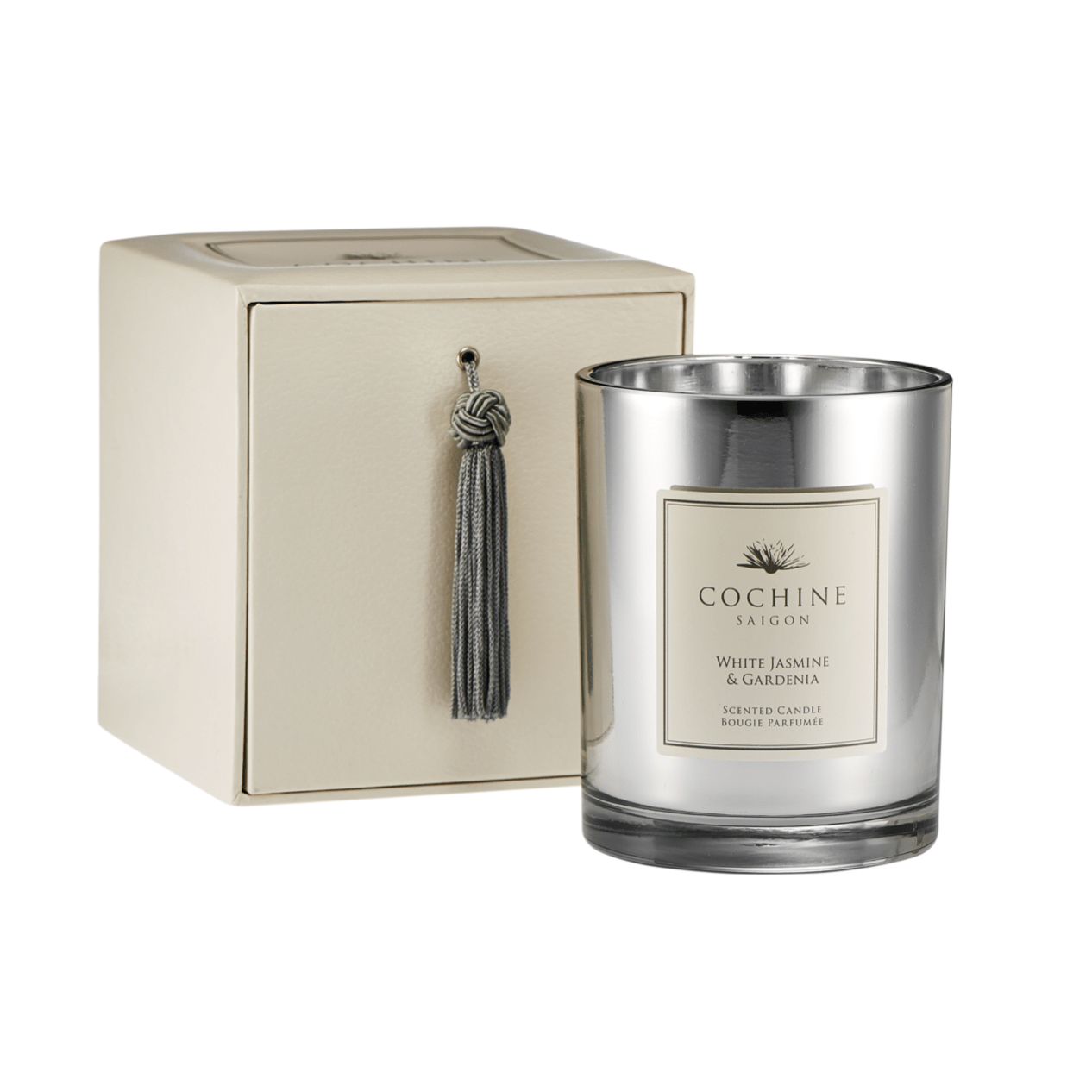 Cochine Home Fragrances of Cochines luxury scented candles and Cochine reed diffuers in Cochine White Jasmine & Gardenia Candle