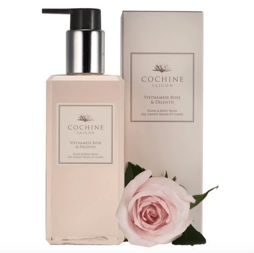 Cochine Home Fragrances of Cochines luxury scented candles and Cochine reed diffuers in Vietnamese Rose & Delentii Lotion