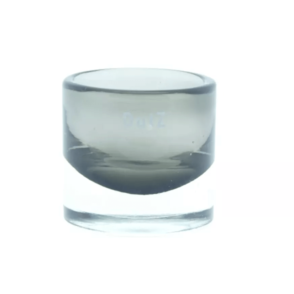Stylish smoky grey votive, home decor and accessories for your coffee table and living room smoky grey glass