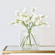 Realistic Artificial Small White Sweet Pea ABX1262WH by The Faux Flower Company