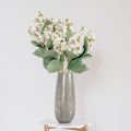 Realistic Grey Elegant Vase - Large ABV2351 by The Faux Flower Company