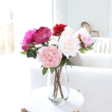 Shades of Love Artificial Rose & Peony Arrangement