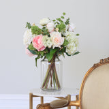 Strawberries & Cream Silk Flower Arrangement