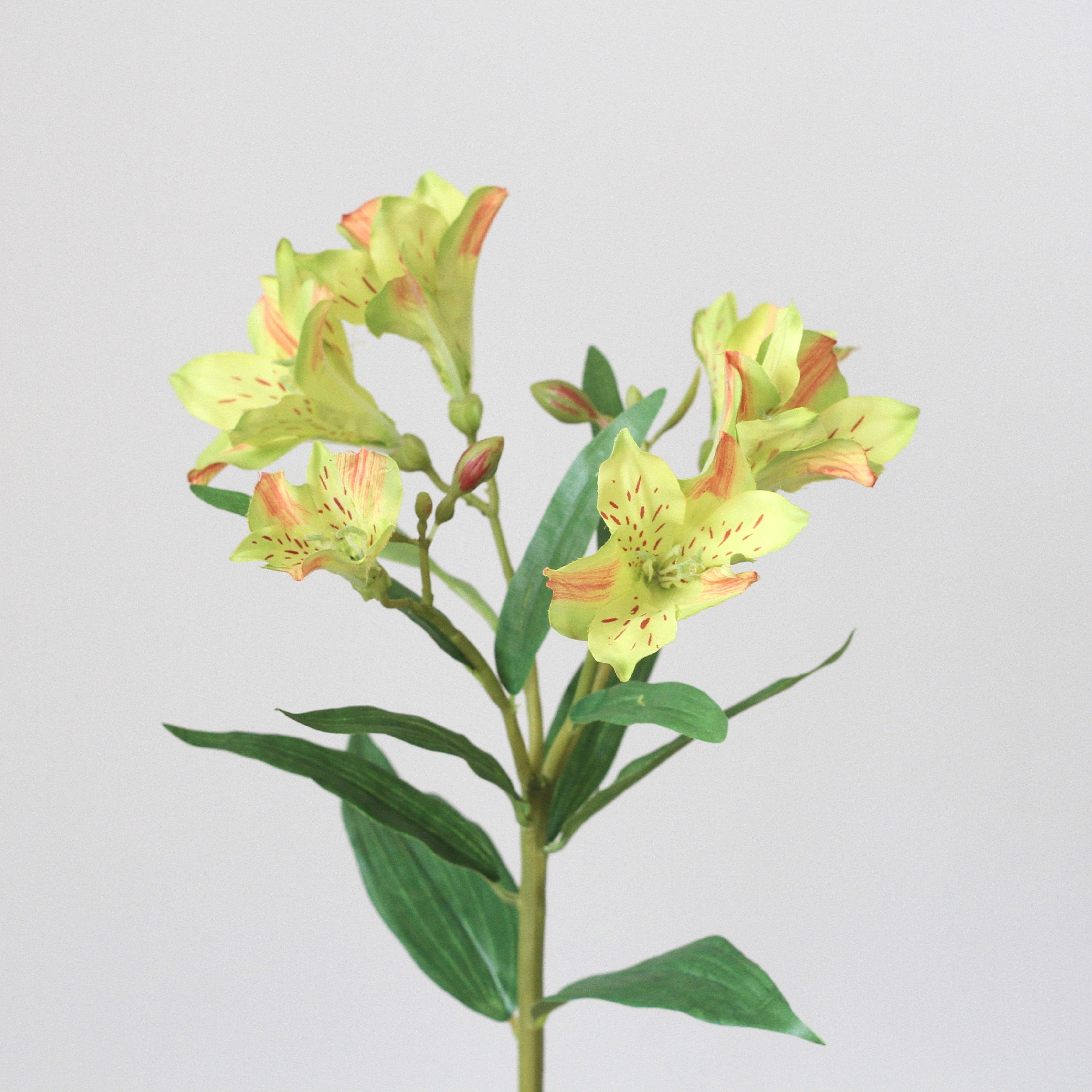 Artificial alstroemeria, the most luxury faux alstroemeria stems, realistic not fake silk astroemeria flowers to buy online from Amaranthine Blooms UK