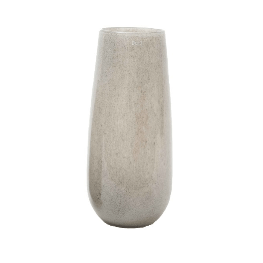Taupe textured glass vase luxury realistic lifelike artificial silk flower and vase from Amaranthine Blooms in UK